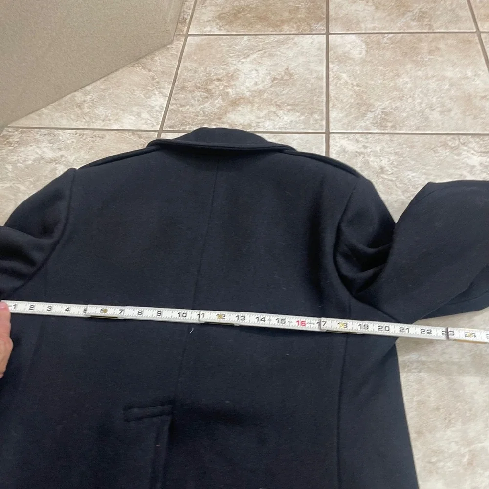 DSCP Quarterdeck Collection US Navy women's Wool Peacoat Black Size‎ 16short